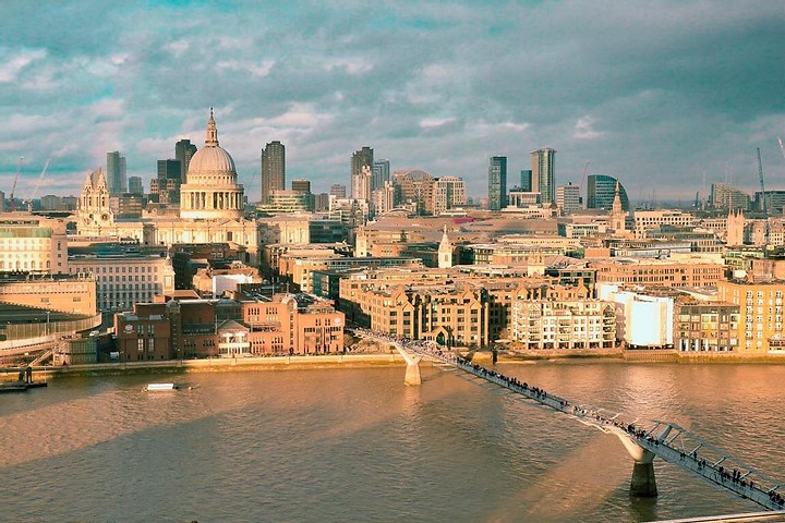 Punti panoramico sulla Tate Modern di Londra