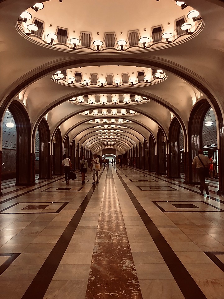 Le stazioni della metro di Mosca