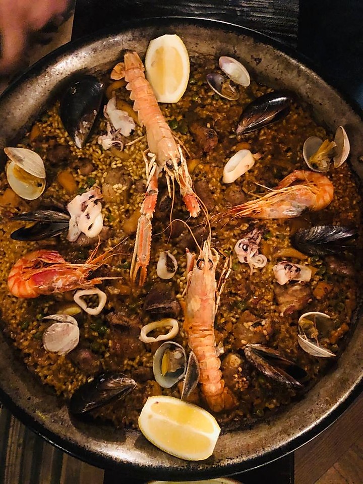 La paella