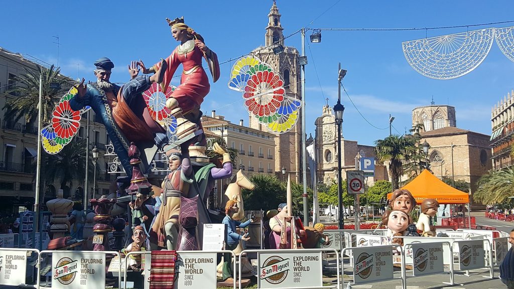 Valencia nel weekend de Las Fallas