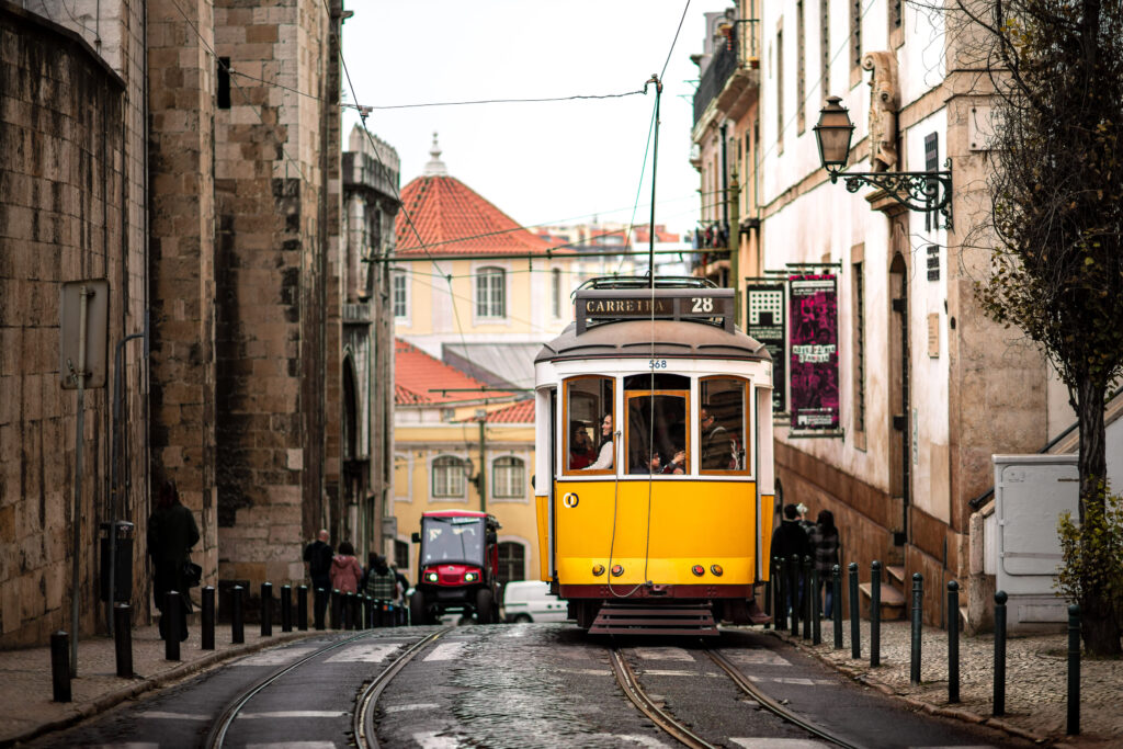 Il tram di Lisbona